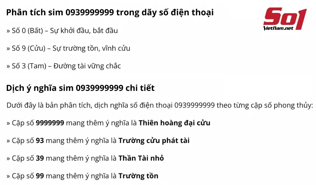 Thứ tự các con số trong sim không chỉ quyết định giá trị mà còn mang ý nghĩa phong thủy sâu sắc