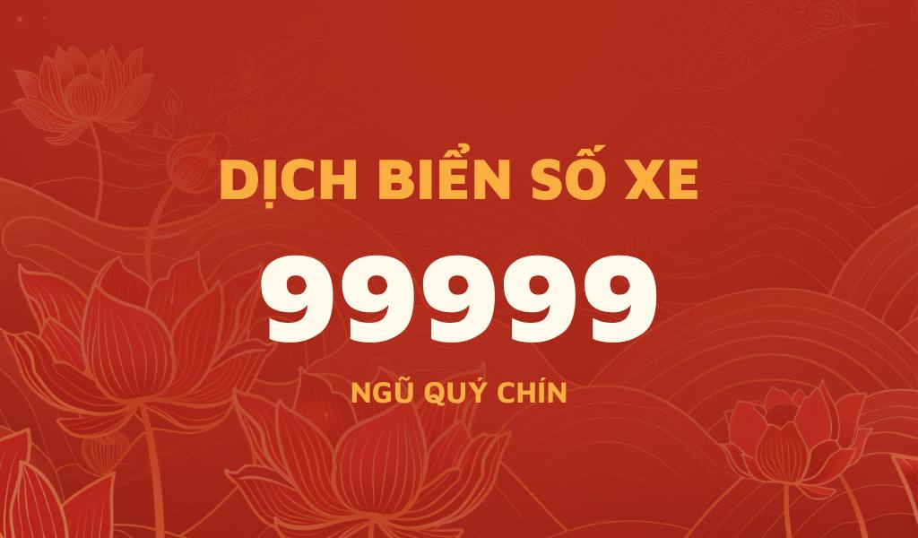 Biển số “ngũ quý chín” trị giá bằng cả bộ sưu tập siêu xe