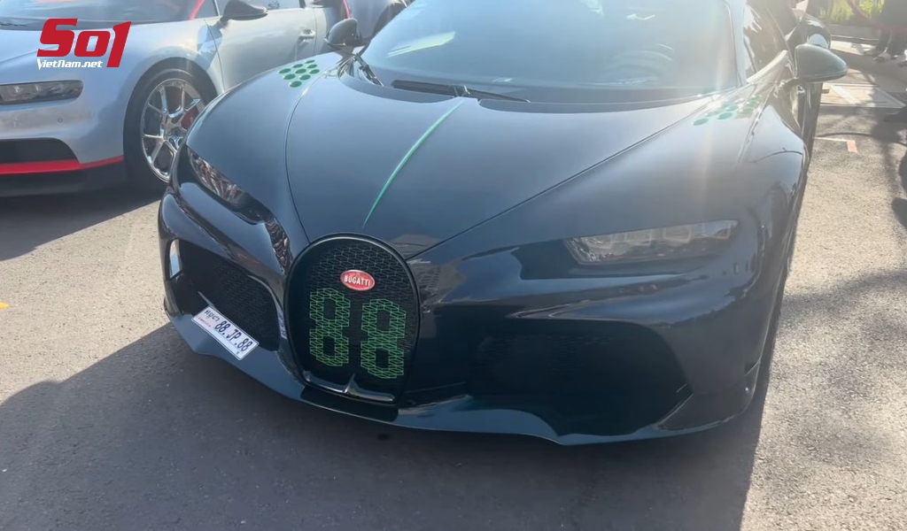 Bugatti Chiron Super Sport biển 88.JP.88 của đại gia Campuchia