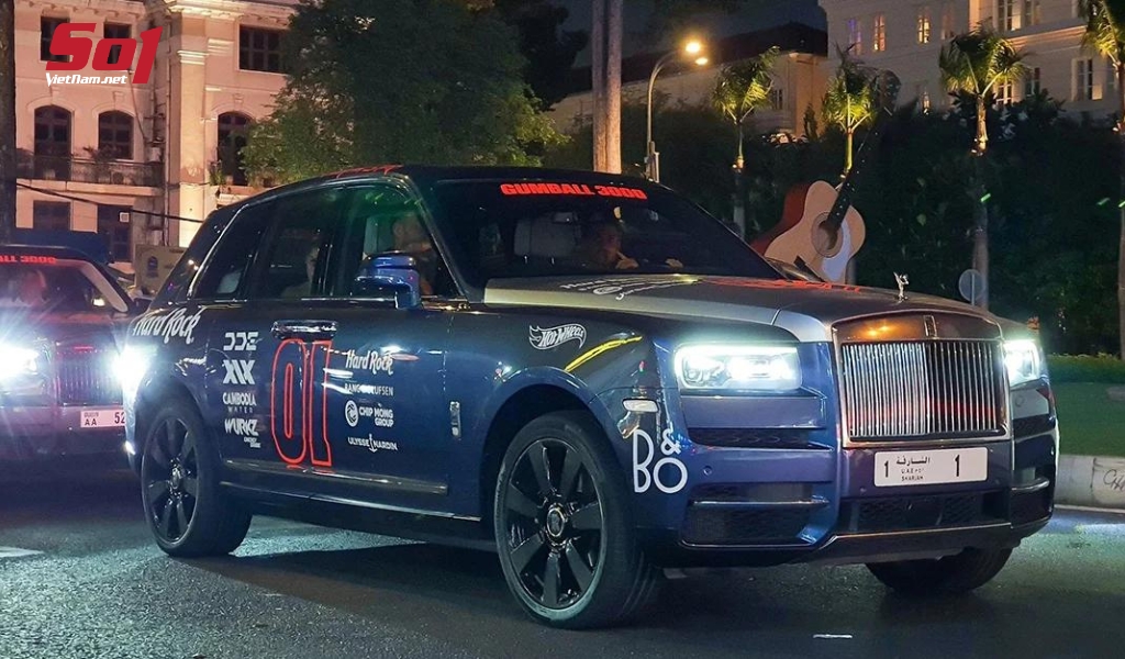 Rolls-Royce Cullinan biển số 1 độc nhất vô nhị của hoàng thân UAE