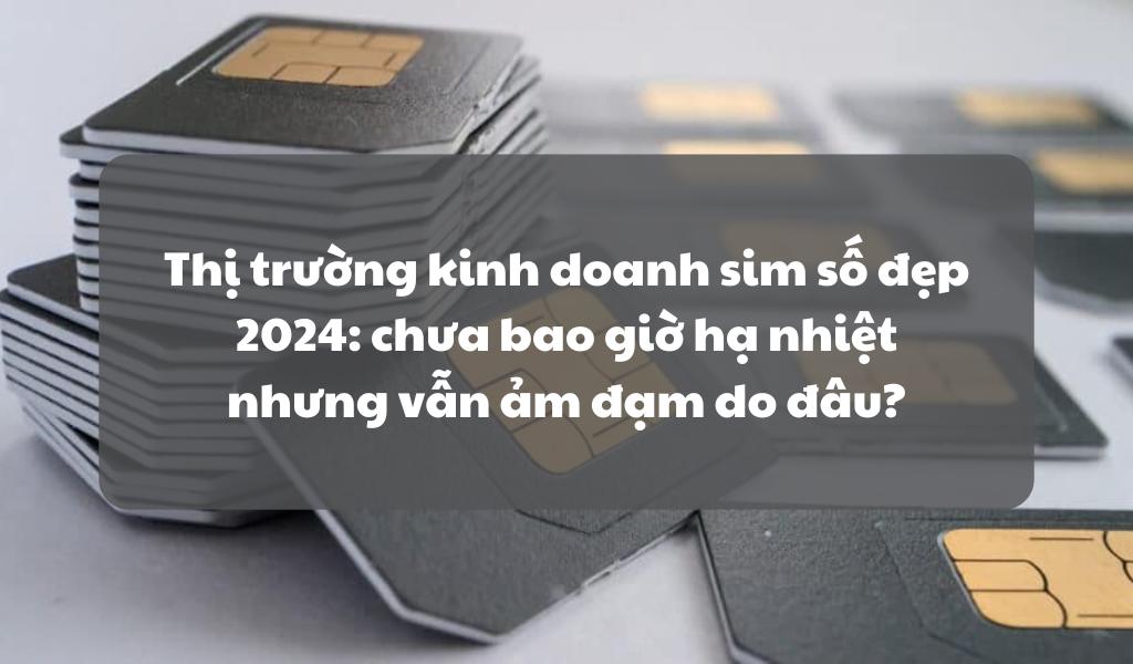 Thị trường kinh doanh sim số đẹp