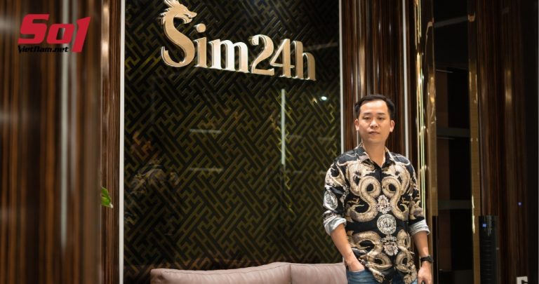 CEO Tuấn Sim - người sáng lập chợ Sim 24h